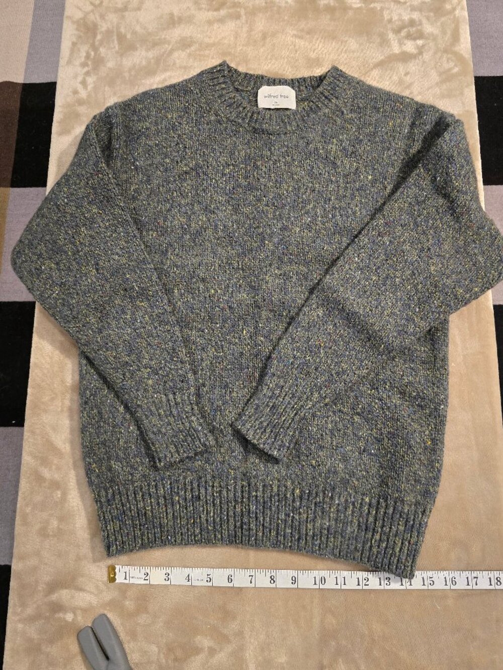 Aritzia Wilfred Free Bronco Sweater - Marl Fatigue - Size 2XS